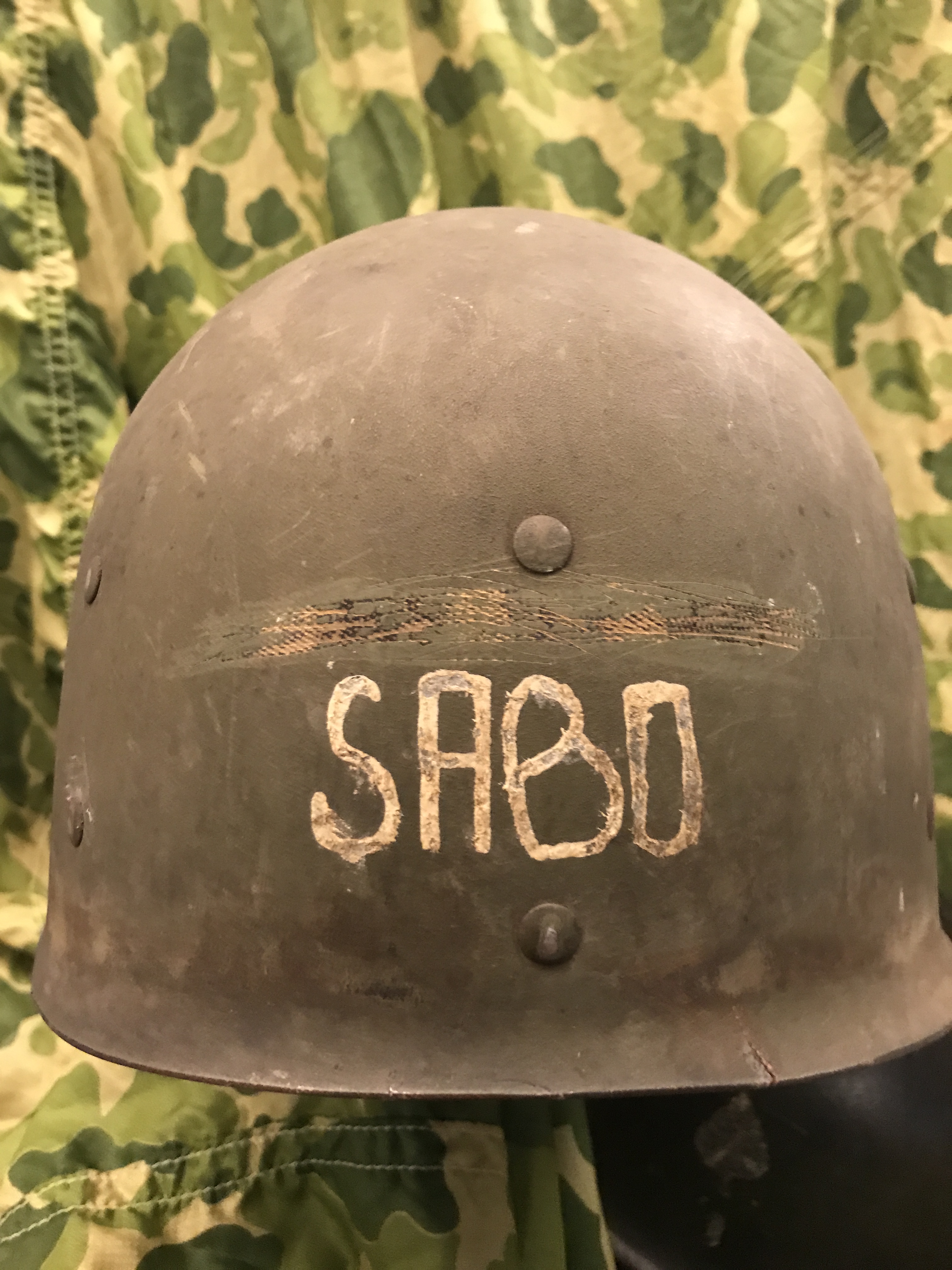 Helmet markings american ww2 Saving Private